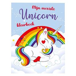 Foto van Mondikaarten mijn mooiste unicorn kleurboek, 48pag.