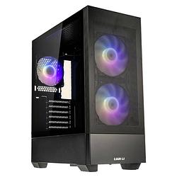 Foto van Lian li lancool 205 mesh midi-tower behuizing, gaming-behuizing zwart