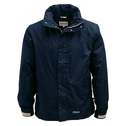 Foto van Pro-x elements regenjas meran heren polyester donkerblauw maat l