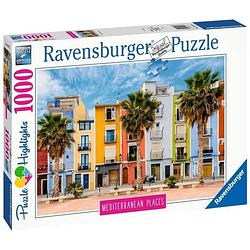 Foto van Ravensburger puzzel 1000 p - mediterraan spanje (puzzel hoogtepunten)