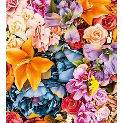 Foto van Dimex vintage flowers vlies fotobehang 225x250cm 3-banen