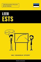 Foto van Leer ests - snel / gemakkelijk / efficiënt - pinhok languages - paperback (9789403658360)