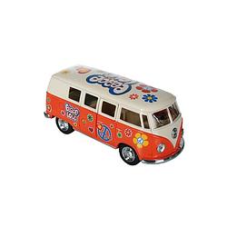 Foto van Vw model busje oranje