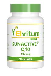 Foto van Elvitum co enzym q10 sunactive 100mg capsules