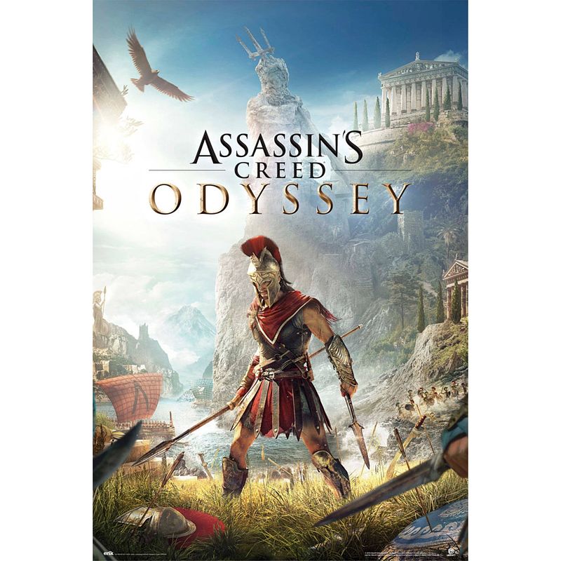 Foto van Grupo erik assassins creed odyssey one sheet poster 61x91,5cm