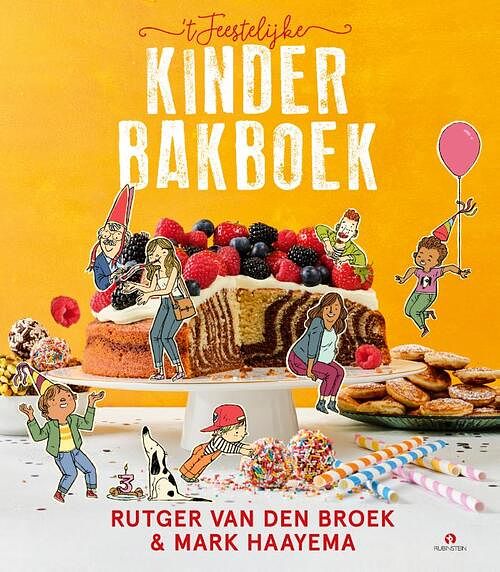 Foto van T feestelijke kinderbakboek - mark haayema, rutger van den broek - hardcover (9789047633136)