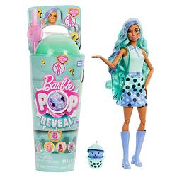 Foto van Barbie pop reveal bubbelthee groene thee