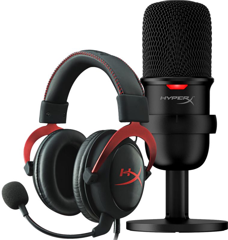 Foto van Hyperx cloud ii bedraad + hyperx solocast