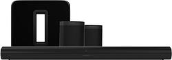 Foto van Sonos arc 5.1 + sub g3 + one sl zwart (2x)