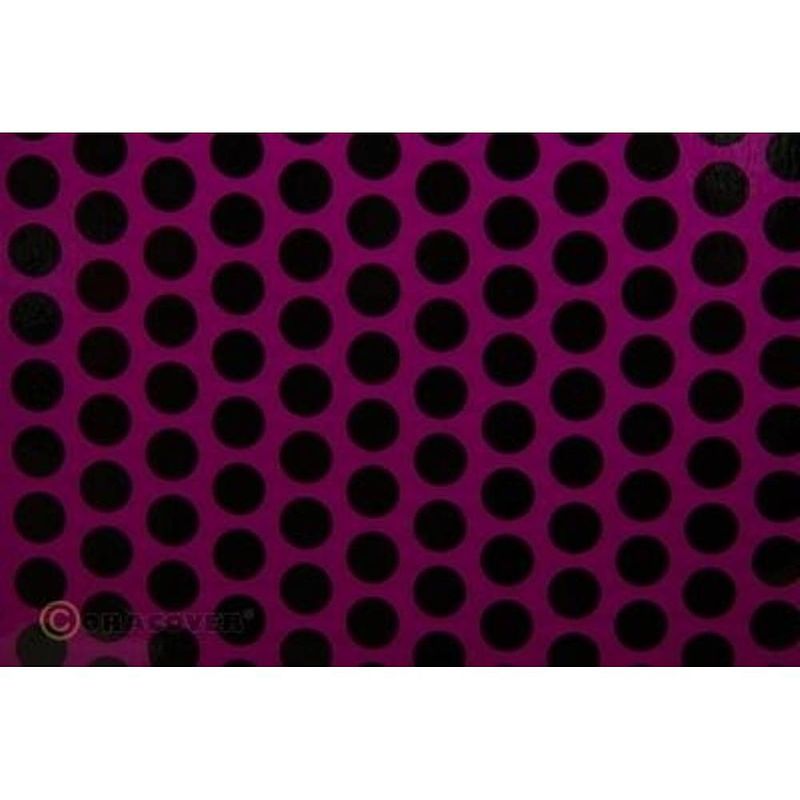 Foto van Oracover 90-015-071-002 plotterfolie easyplot fun 1 (l x b) 2 m x 60 cm violet-zwart (fluorescerend)