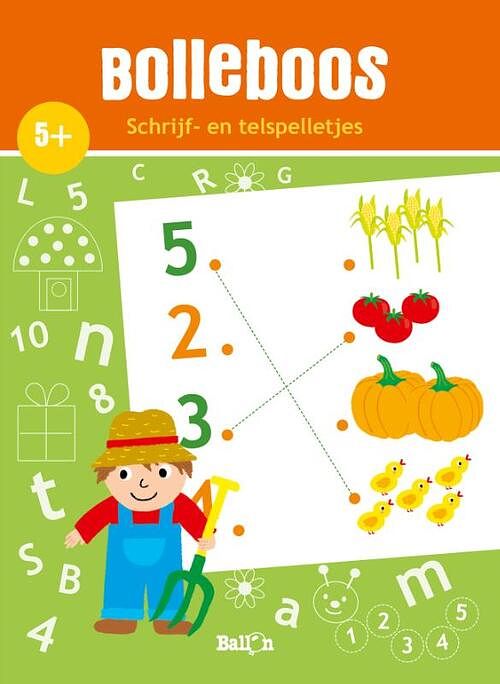 Foto van Schrijf- en telspelletjes 5+ - paperback (9789403223698)