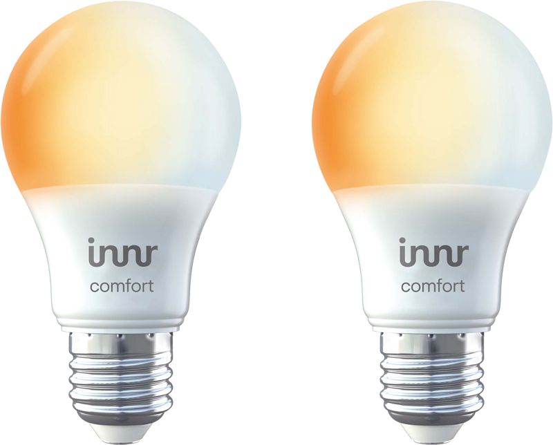 Foto van Innr smart lamp e27 - warm tot koelwit - werkt met philips hue 2-pack