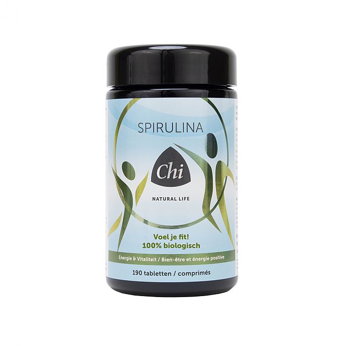 Foto van Chi spirulina 500mg tabletten