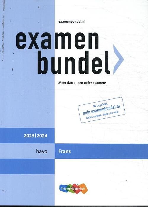 Foto van Examenbundel havo frans 2023/2024 - paperback (9789006648287)