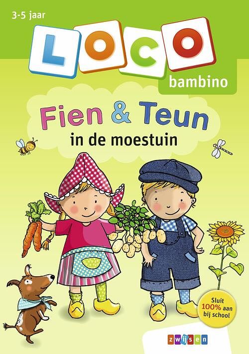 Foto van Loco bambino fien & teun in de moestuin - paperback (9789048748709)