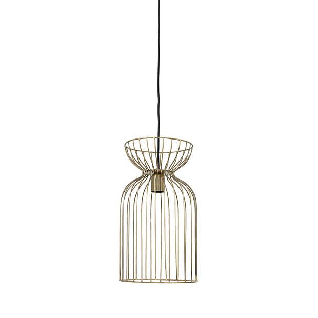 Foto van Light & living - hanglamp lazar - 28x28x50 - brons