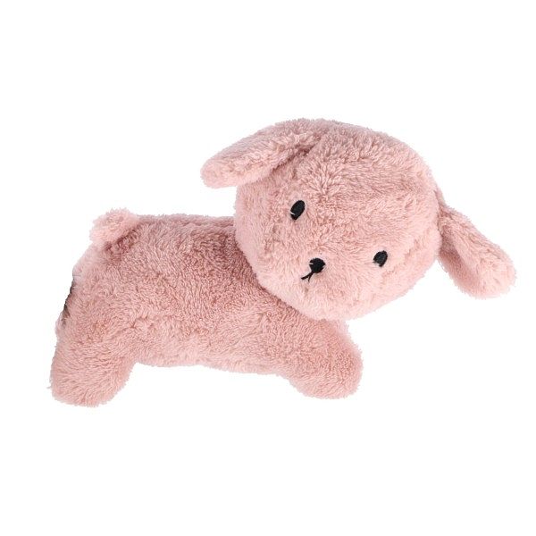 Foto van Snuffie knuffel 25cm fluffy pink