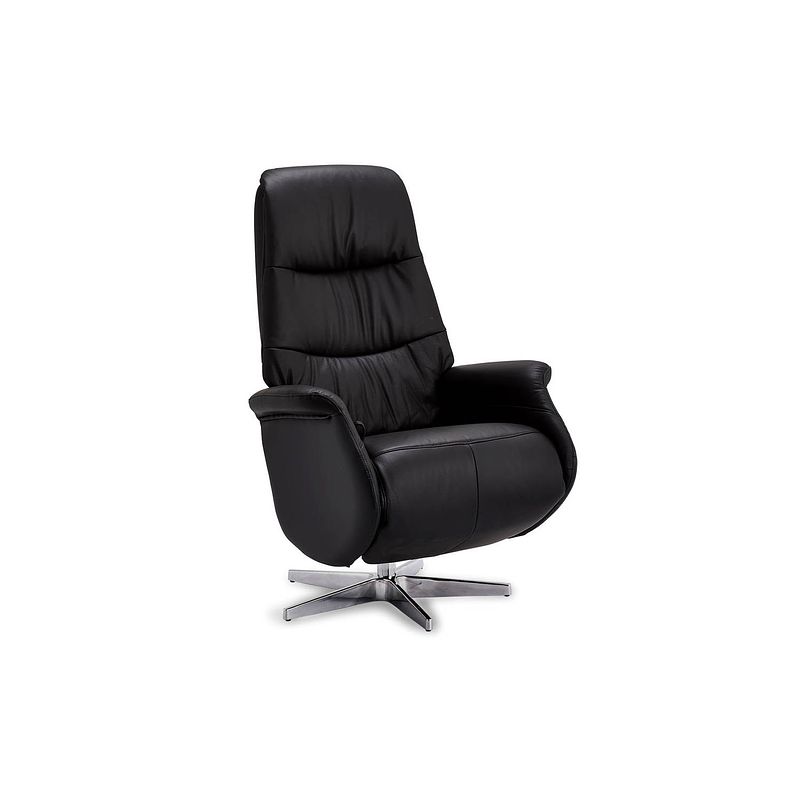 Foto van Delta fauteuil relaxfauteuil zwart.