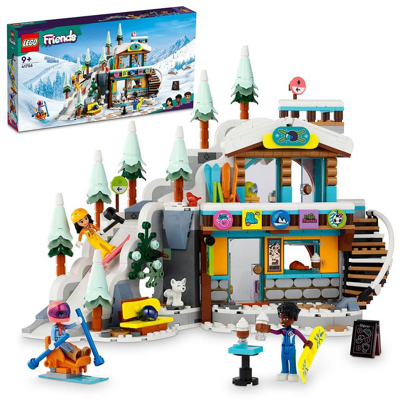 Foto van Lego friends vakantie skipiste en café 41756