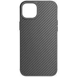 Foto van Black rock robust carbon cover apple iphone 15 plus zwart