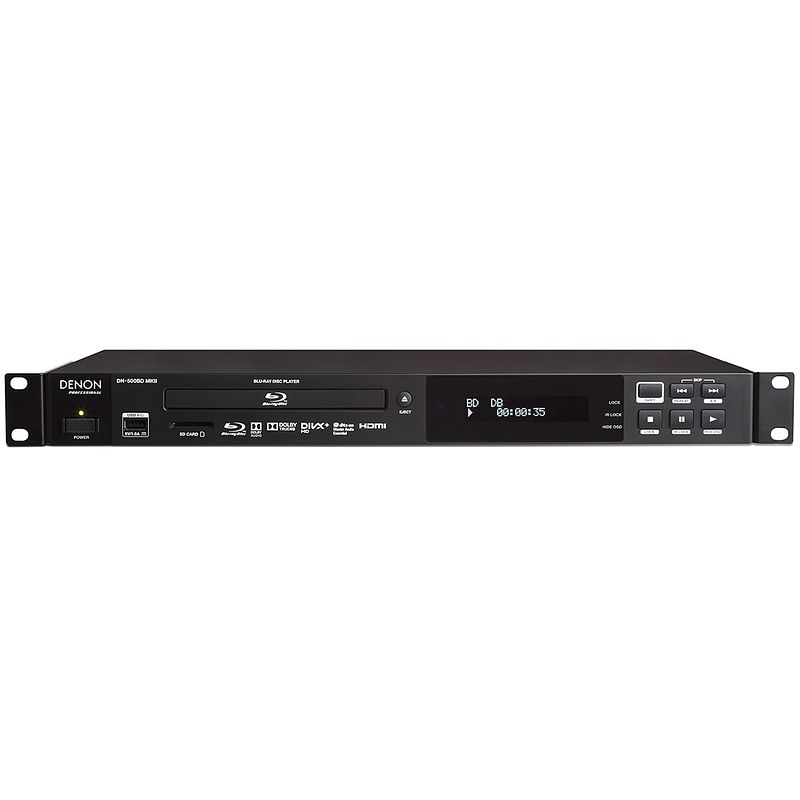 Foto van Denon professional dn-500bd mkii blu-ray en mediaspeler