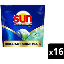 Foto van Sun brilliant shine plus all in 1 16 stuks 240g aanbieding bij jumbo | 2+3 gratis