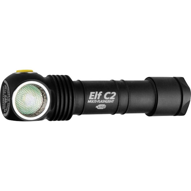 Foto van Armytek elf c2 white handlamp werkt op een accu led 1100 lm 4800 h 65 g