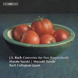 Foto van Bach: concertos for two harpsichord - cd (7318599920511)