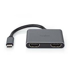 Foto van Nedis usb-c™ adapter - ccgb64670bk01