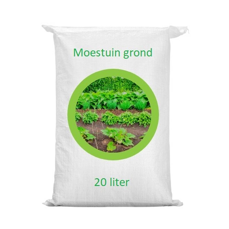 Foto van Warentuin mix - moestuin grond aarde 20 liter