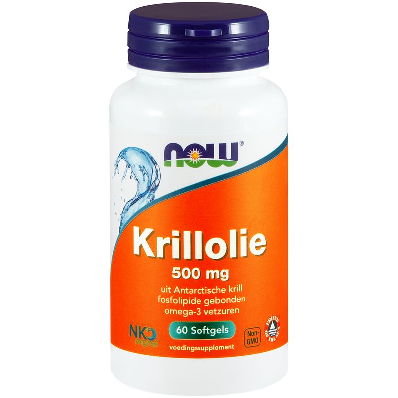 Foto van Now krill olie capsules