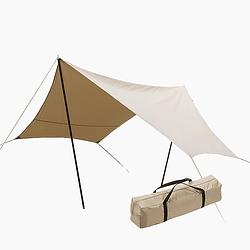 Foto van Tarp tent luifel katoen beige 420x420x240 cm