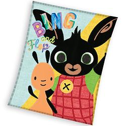 Foto van Bing bunny fleece deken friends - 110 x 140 cm - multi