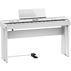 Foto van Roland fp-90x-wh digitale piano wit + onderstel wit