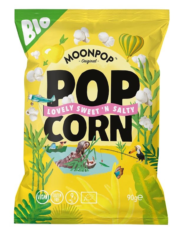 Foto van Moonpop lovely sweet 'sn salty popcorn