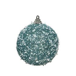 Foto van Kerstbal foam d8cm ochtend blauw