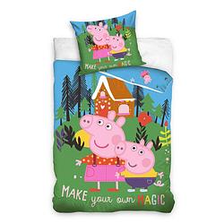 Foto van Peppa pig dekbedovertrek make your own magic - multi - 1-persoons 140x200 cm