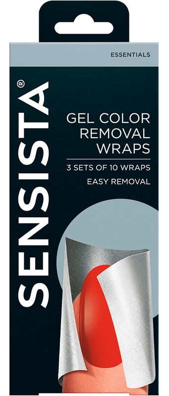 Foto van Sensista gel color removal wraps