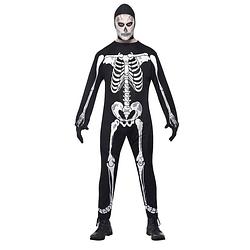 Foto van Halloween skelet kostuum voor volwassenen 52-54 (l)