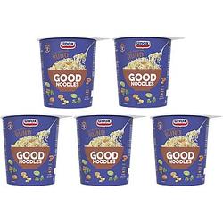 Foto van Unox good noodles cup rund 5 x 63g bij jumbo