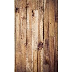 Foto van Dimex timber wall vlies fotobehang 150x250cm 2-banen