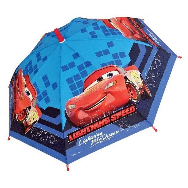 Foto van Disney kinderparaplu jongens cars 38 cm polyester blauw