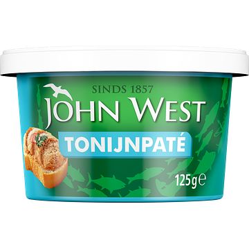 Foto van John west tonijnpate 125 gram bij jumbo