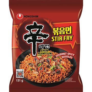 Foto van Nongshim instant noedels shin roerbak ramyun 131g bij jumbo