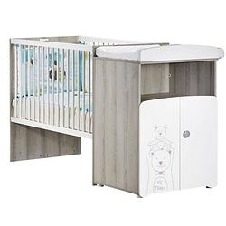 Foto van Babyprijs teddy evolutief babybed 120x60 in 90x190