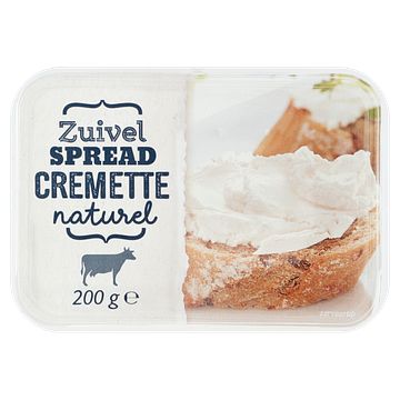 Foto van Cremette zuivelspread naturel 200g bij jumbo