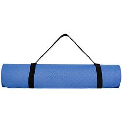 Foto van Universele yogamat - fitness mat - blauw 173 x 58 x 0,6cm
