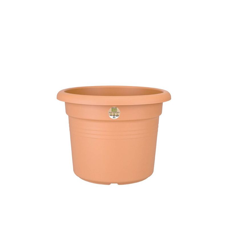 Foto van Bloempot green basics cilinder 40 cm mild terra elho