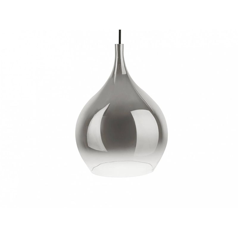 Foto van Leitmotiv hanglamp drup 26 x 35,5 cm e27 glas 40w chroom