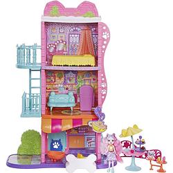 Foto van Enchantimals stadswoning - speelfigurenset - poppenhuis - vanaf 4 jaar